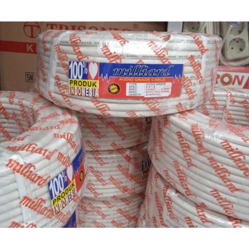 Kabel NYM 2x1,5 familico 50METER