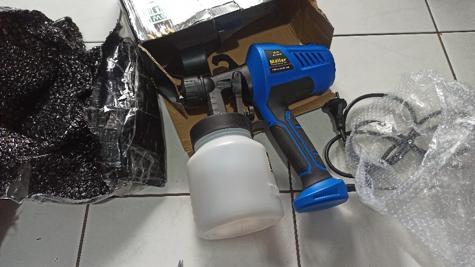 Mollar Mlr-esg300 Spray Gun Elektrik 300 Watt - Electric