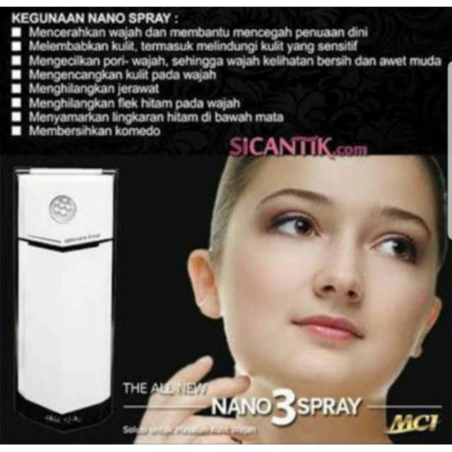 NANO SPRAY V3 V.3 VERSI 3 MCI MGI MILLIONAIRE CLUB INDONESIA ORI ORIGINAL ASLI SEGEL RESMI