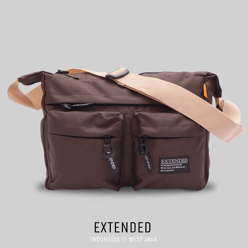 Tas Selempang Pria Slingbag Pouch Pria Premium Extended Arrow