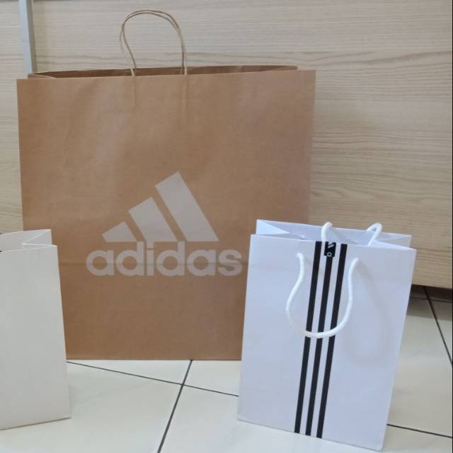 adidas paper bag