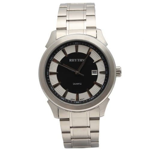jam tangan Pria RHYTHM 1205 silver original G1205S02