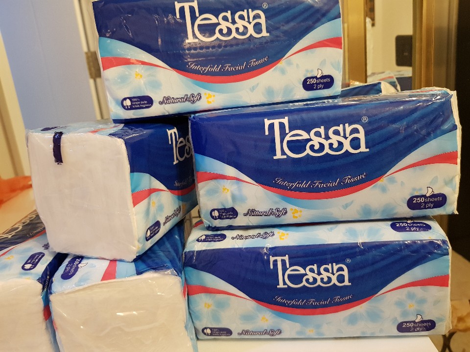 Tissue Facial Tessa 250 Lembar