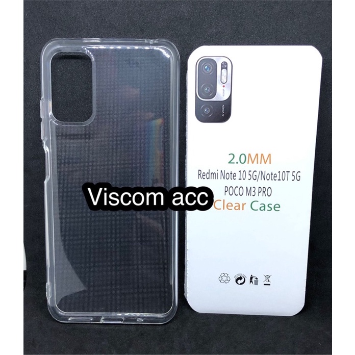 Silicon bening Redmi Note 10 5G / Poco M3 Pro 5G Clear Case
