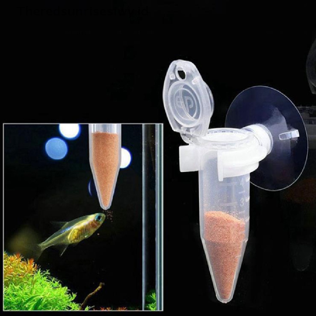 # Alat Rumah Tangga # Corong Akuarium Ikan Otomatis Dengan Suction Cup