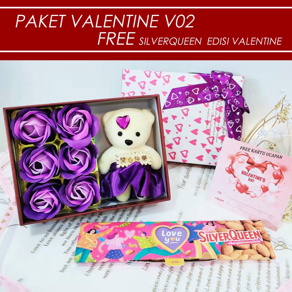 

Parcel Bunga Valentine - Kado Valentine - Coklat Valentine V002