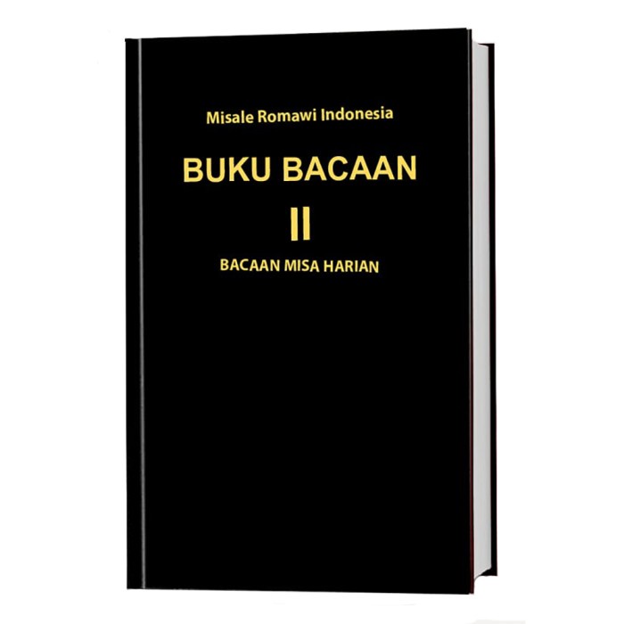 

Huseincollection - Buku Bacaan Misa Ii Misale Romawi Indonesia Hari Minggu Dan Hari Raya