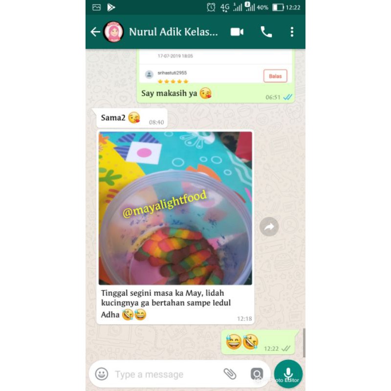 Lidah kucing rainbow original keju coklat kuker kue kering lebaran parcel hampers murah halal parsel