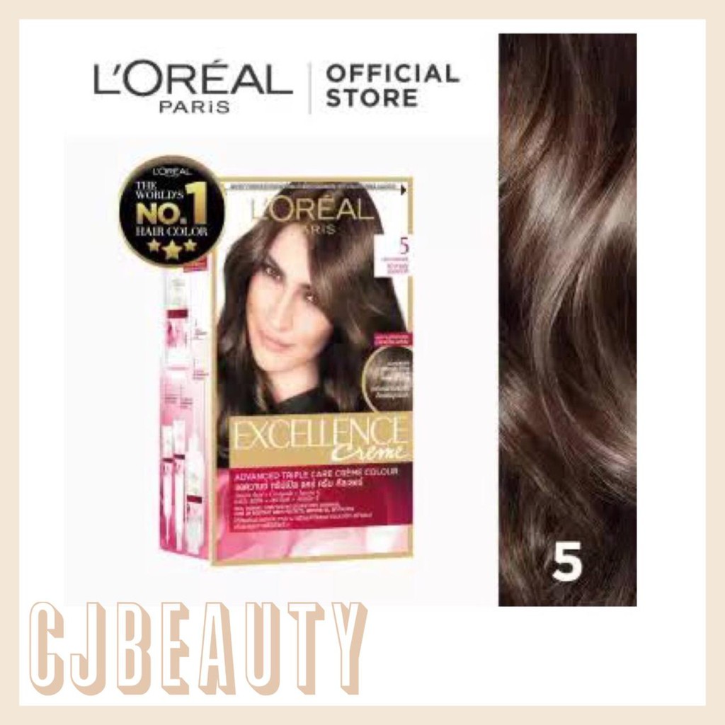 Warna Cat Rambut Loreal Golden Brown