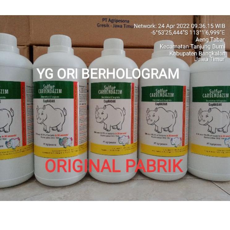 [KODE PRODUK FFDO78264] Cap badak desinfektan 1liter #ORIGINAL PABRIK
