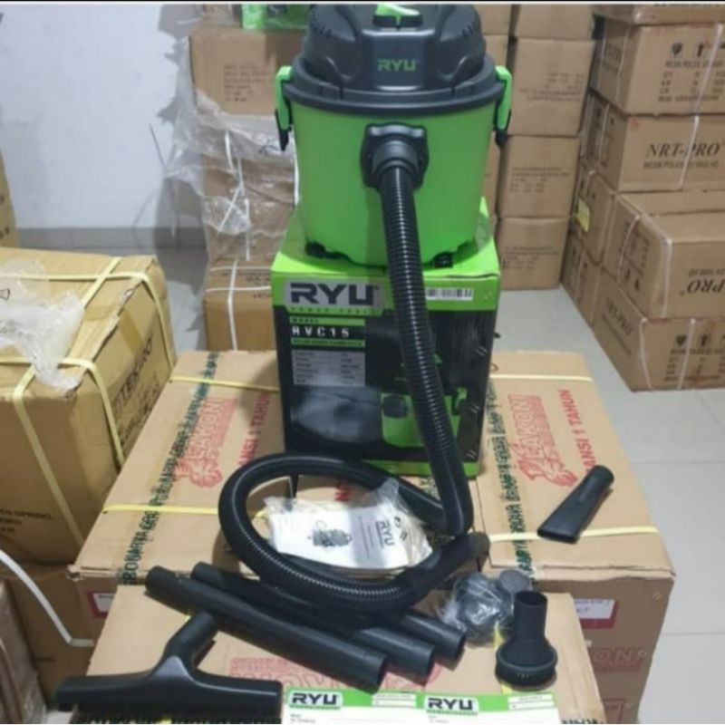 Vacum Cleaner RYU RVC15 × Vacum Cleaner RYU 15Liter