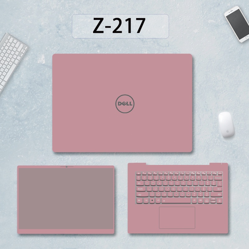 Dell Notebook Sticker Lingyue 14pro PURE COLOR Simple Shell Sticker 5418 Achievement 5310 / 5510 Solid Color Protective Film 15plus Computer 7510 Film 15.6 Inch 7000 Full Body Sticker