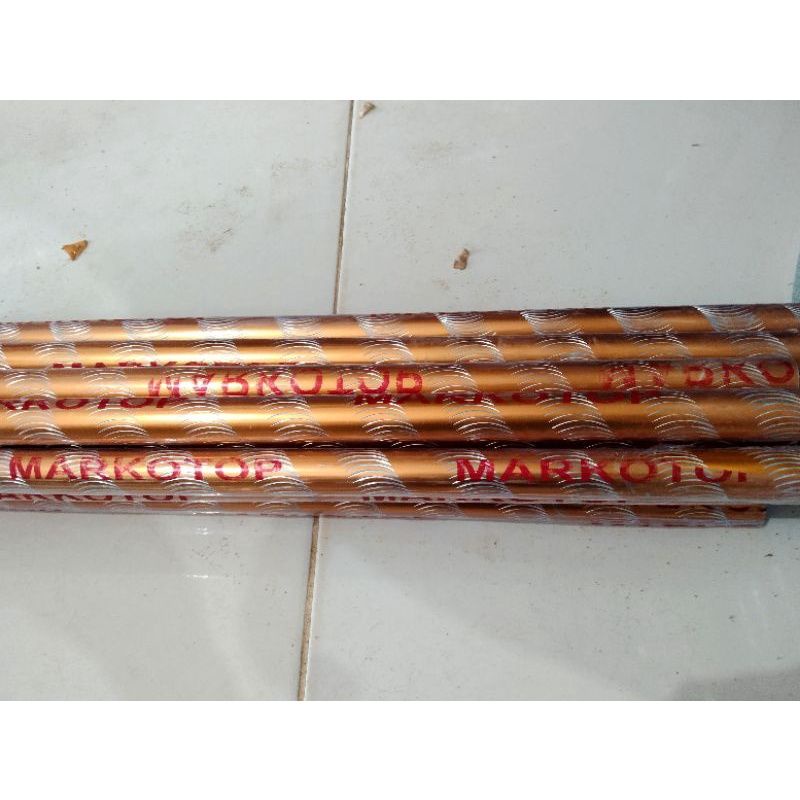 Besi gorden 1meter warna gold(batang besi saja)