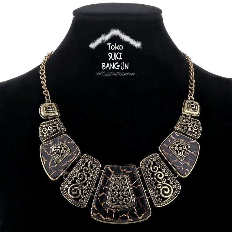 NL-005 Kalung Wanita Fashion Aksesoris Necklace Women Pendant Bohemia