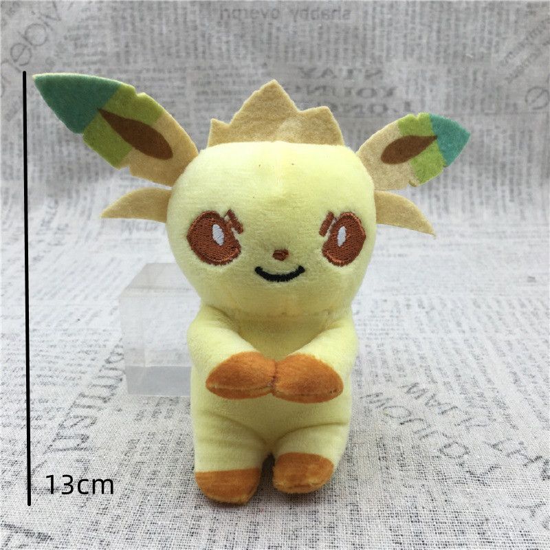 Mainan Boneka Pokemon Plush Toys Keychain Stuffed Pendant Doll Eevee Leafeon Sylveon Flareon Umbreon Vaporeon Espeon Doll Kids Birthday Gifts