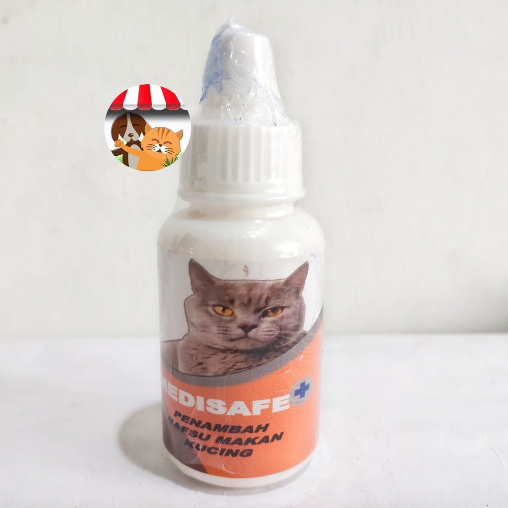 Medisafe Plus Penambah Nafsu Makan Vitamin Tetes 30ml Penggemuk Kucing