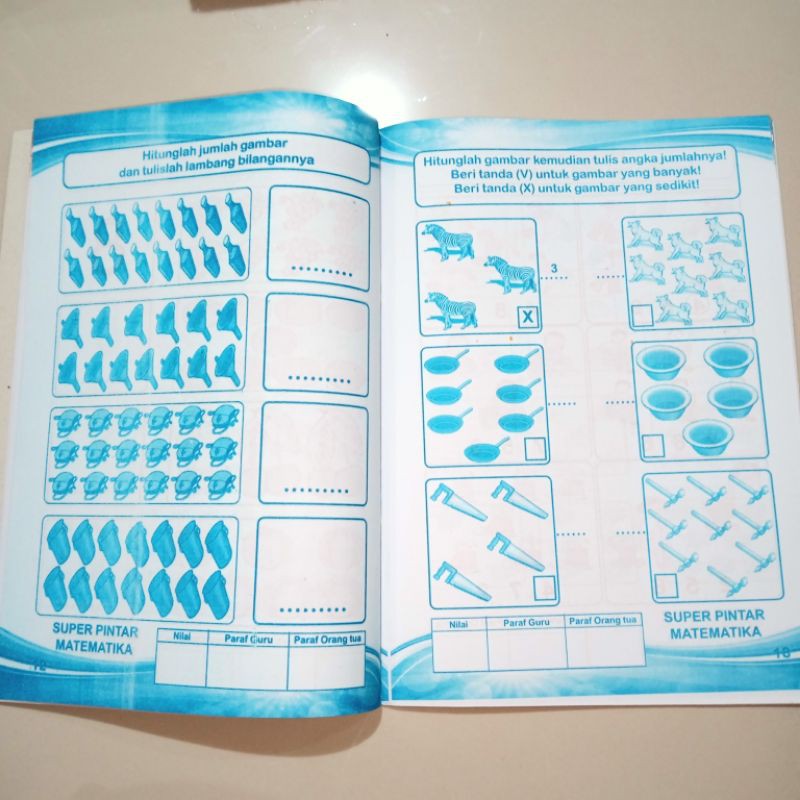 buku 3 langkah super pintar matematika 48 halaman(21×28cm)