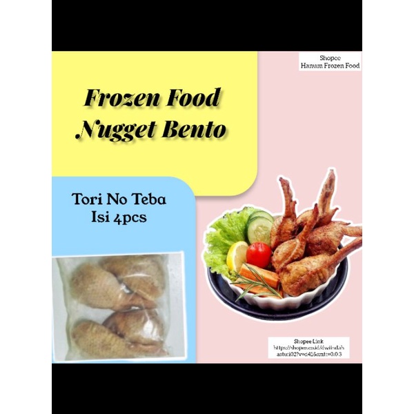 

Tori No Teba Frozen Food Nugget Bento