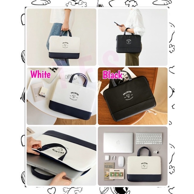 Tas Laptop Snoopy Original