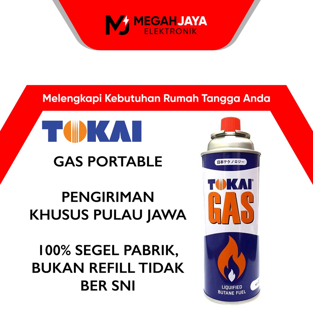 Jual TOKAI GAS PORTABLE BUTANE / GAS KOMPOR PORTABLE BUTANE FUEL