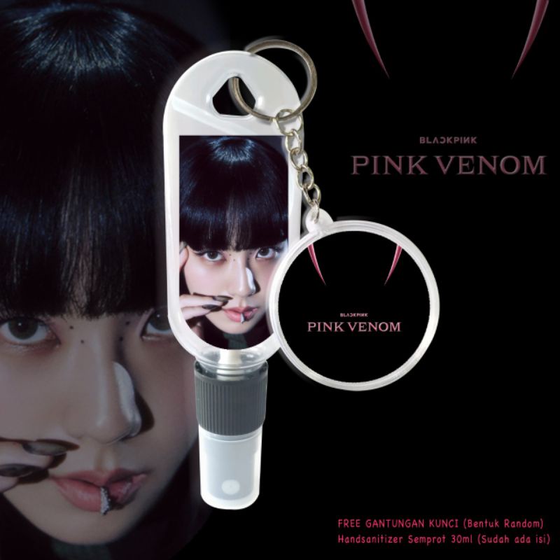 FREE GANCI+ISI HS 30ML!!! HAND SANITIZER BLACK PINK VENOM BP