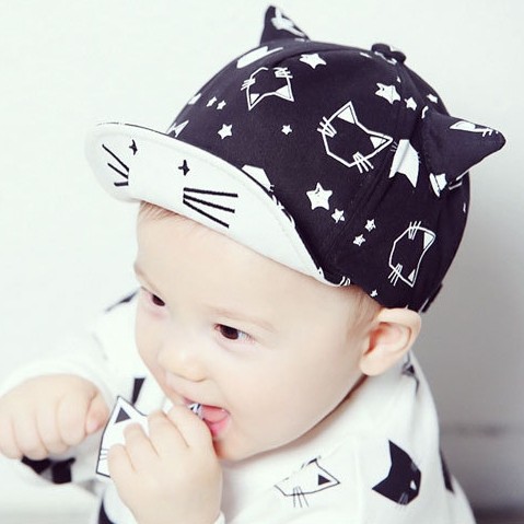 Topi Cat Anak / Topi Anak / Topi Fashion Anak / Aksesoris Kepala / Topi Bayi