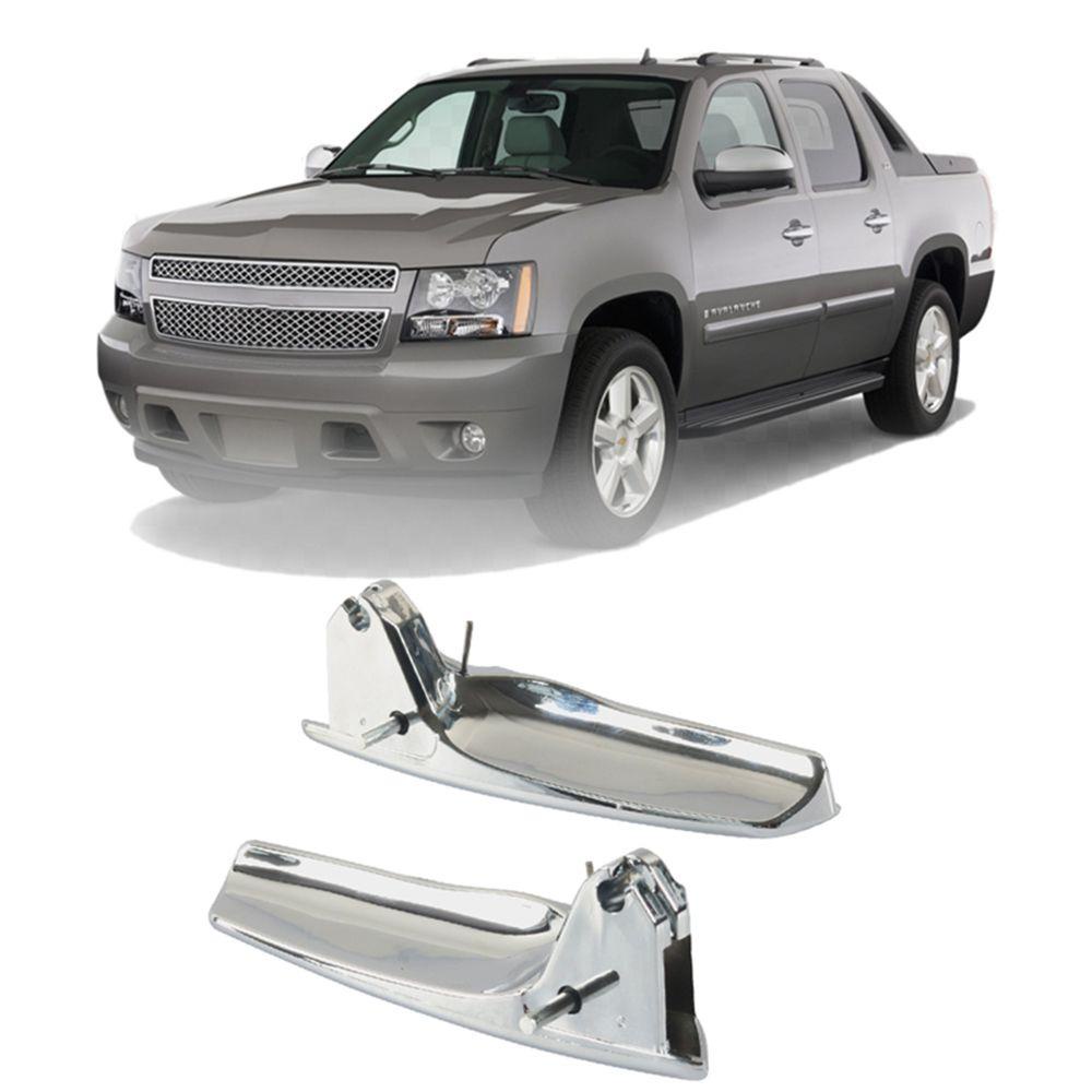 Populer Handle Dalam Mobil Replacement Car Part Tarikan Pegangan Samping Kiri/Kanan Untuk Chevy GMC Chrome 2007-2014