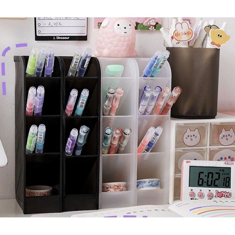 Tempat Alat Tulis Pensil Kosmetik, Tempat Pensil Stand organiser, Tempat kotak Pensil bertingkat serbaguna