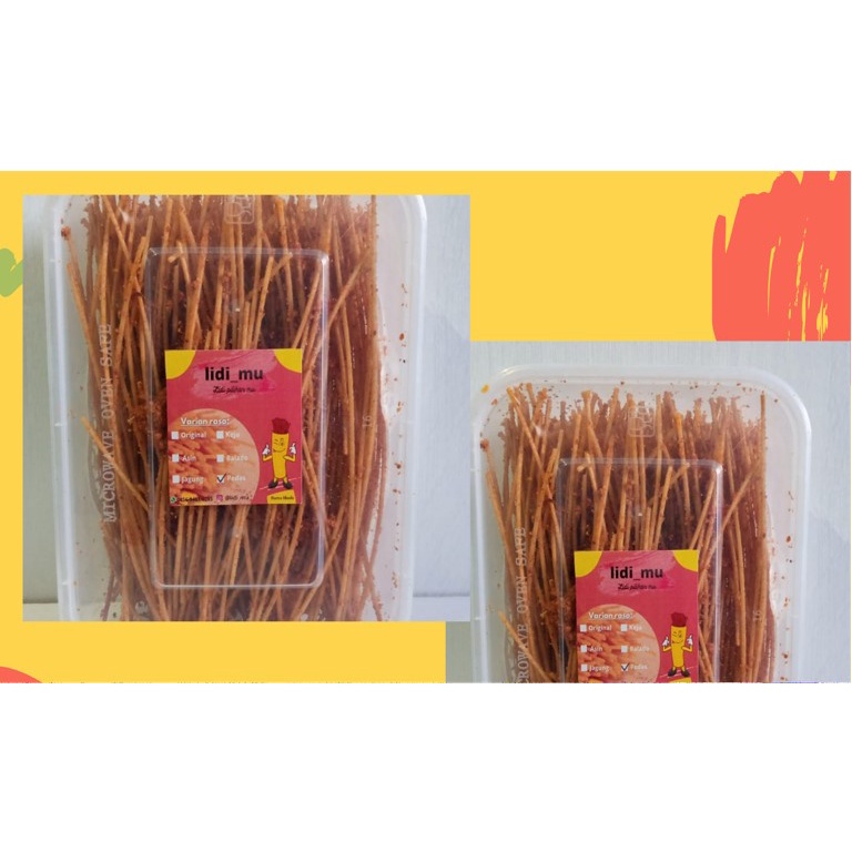 

Mie lidi kemasan box/500ml