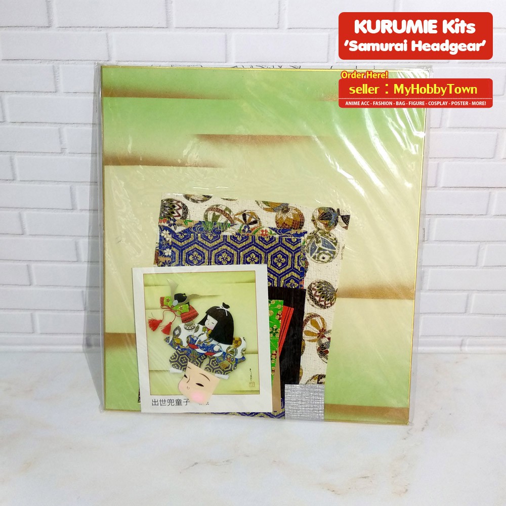 Kurumie Kit : Samurai DIY Craft Kertas Washi