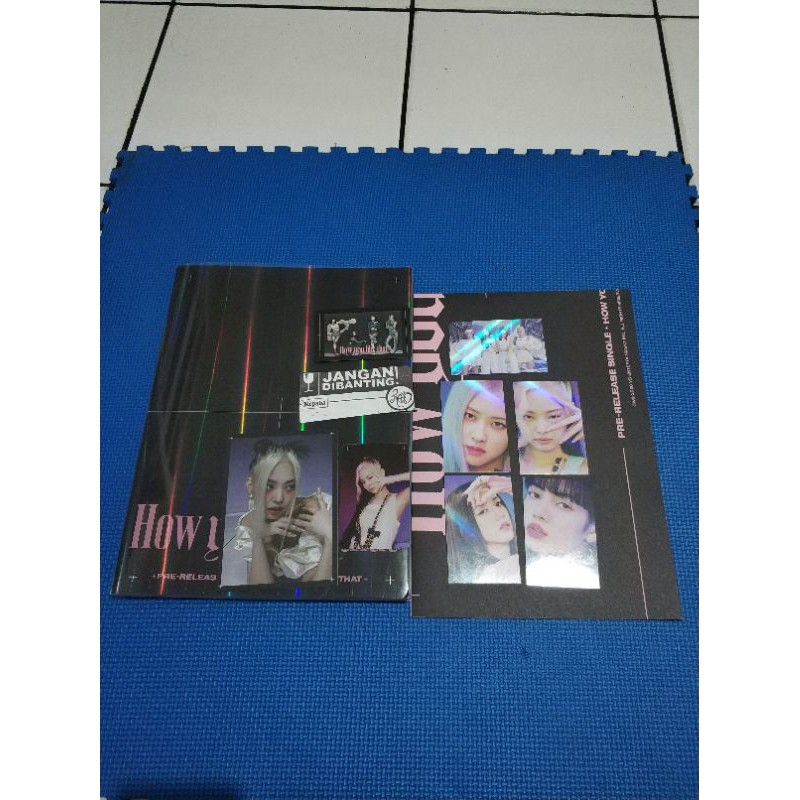 Jennie BLACKPINK How You Like That Set UNSEALED  NO POSTER