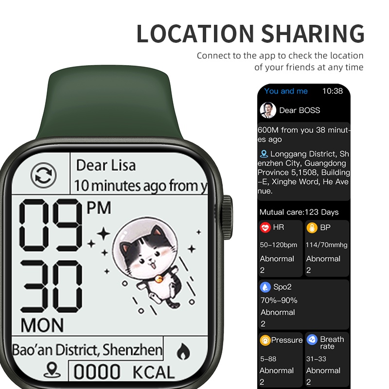 GARANSI✅HW37 IWO Watch Series 7 Android&amp;IOS Smart Watch/jam tangan pintar Bluetooth Call Wallpaper Custom 1.77inch HD Screen IP67 Waterproof Long Standby Watches Heart Rate Monitor Fitness Tracker