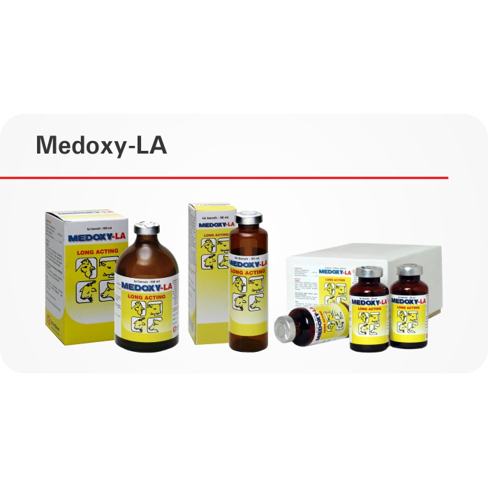 antibiotik injeksi MEDOXY-LA 100ml