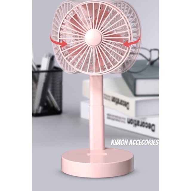 KIPAS ANGIN K12 FOLDING FAN KIPAS MINI FAN PORTABLE ISI ULANG CHARGE