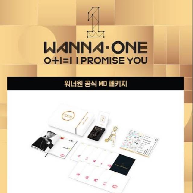 Wanna One I Promise You official MD package
