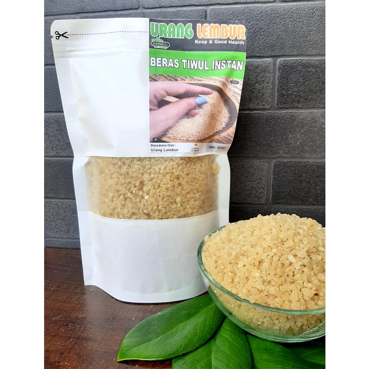 

Beras Tiwul Instan / Nasi Oyek Singkong / Beras Tiwul Instan Urang Lembur 500GR