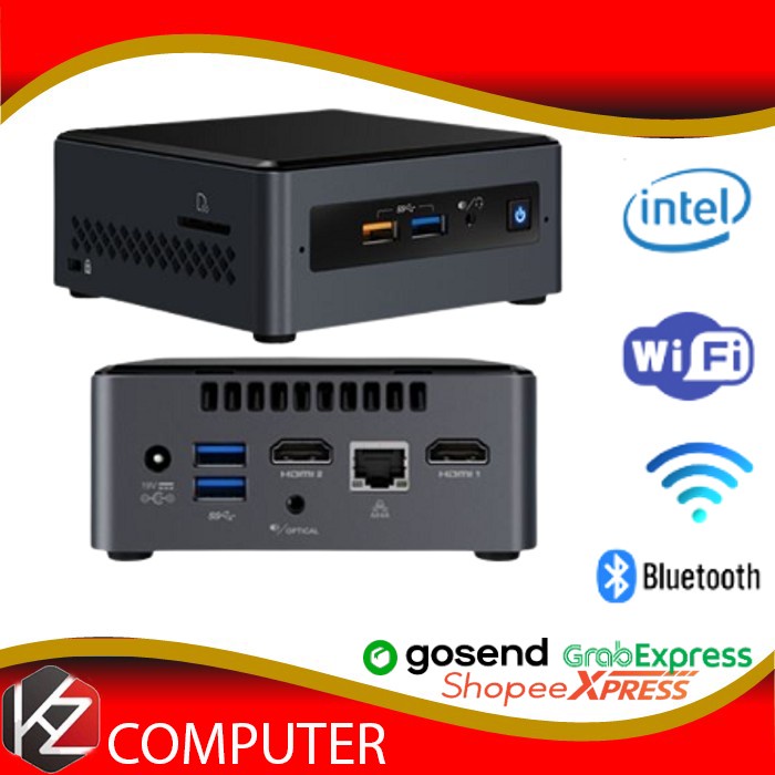 MINI PC INTEL NUC CELERON NUC7CJYH2 BAREBONE J4005