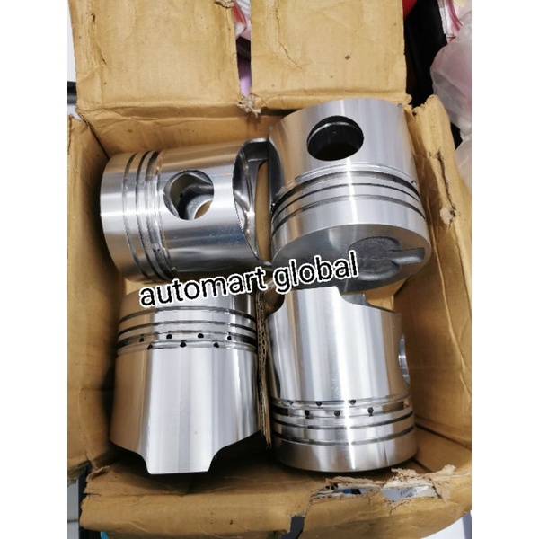 Piston Mitsubishi FE79 4d30 set 4pc ART ASLI JAPAN