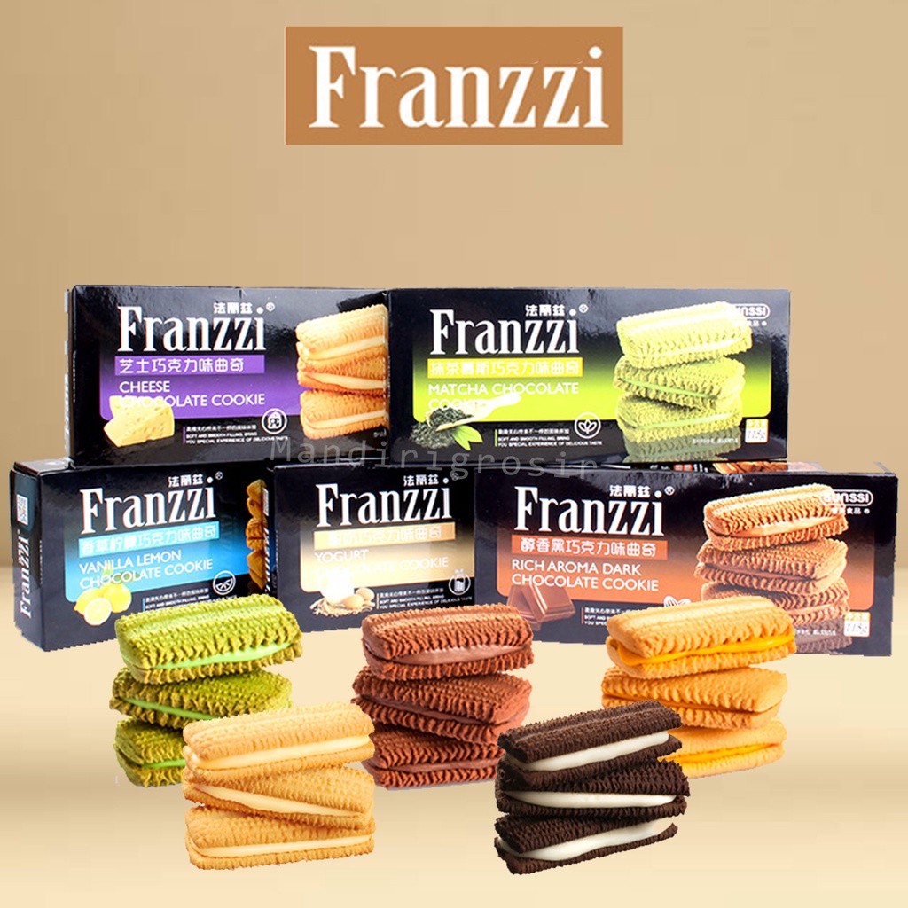 Biskuit Franzzi  * Franzzi * Biskuit Isi  Aneka Macam Rasa * Biskuit * 115G