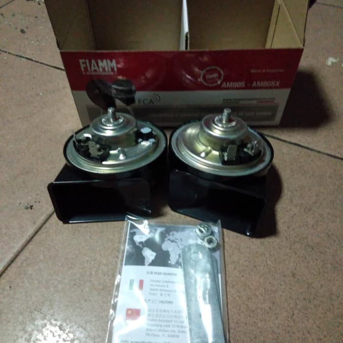 original klakson fiamm / klakson fiam / klakson mercy / klakson bmw