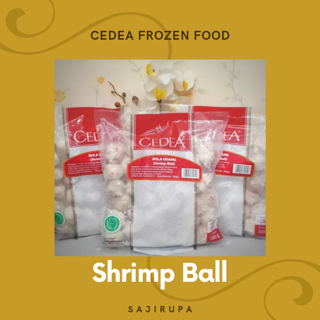 

Cedea Shrimp Ball (Bola Udang)