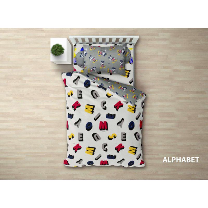 Sprei all new my love 120x200 Single Alphabet