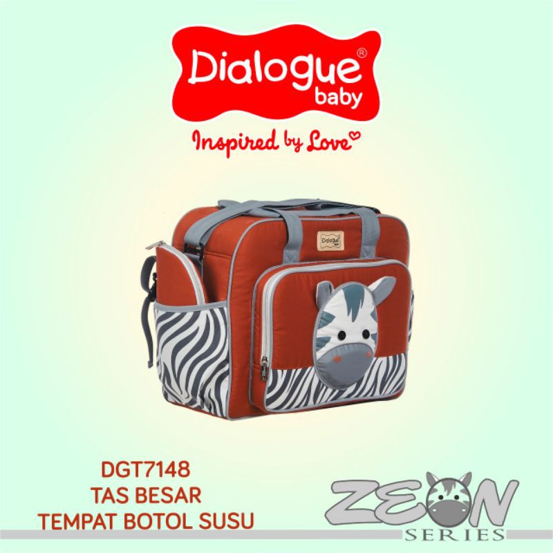 Dialogue Baby Tas Bayi Besar + Tempat Botol Susu Zeon Series DGT7148