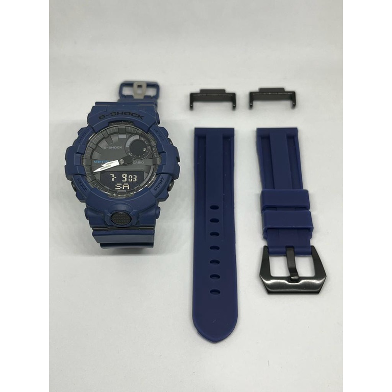 Strap silikon PN universal G-SHOCK Casio Nilon Kanvas Strap GD110/110/120 GA110/100 DW5600 DW6900 GA400 dengan Konektor Adaptor stainless