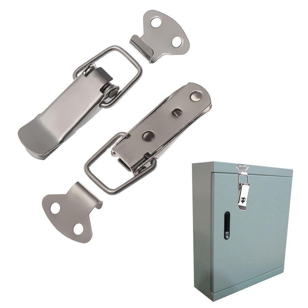 Suyo 1PC Pengait Pintu Jendela Spring Hardware Aksesoris Bagasi Stainless Steel