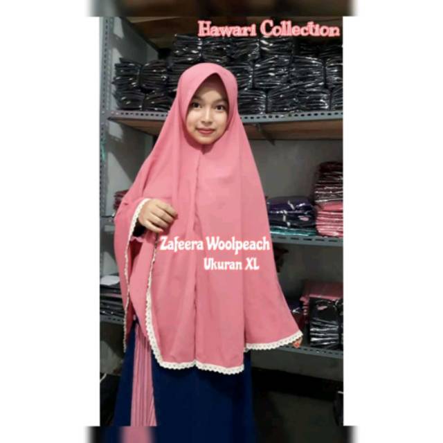 Khimar Zafeera Wolvis size XL by Hawari