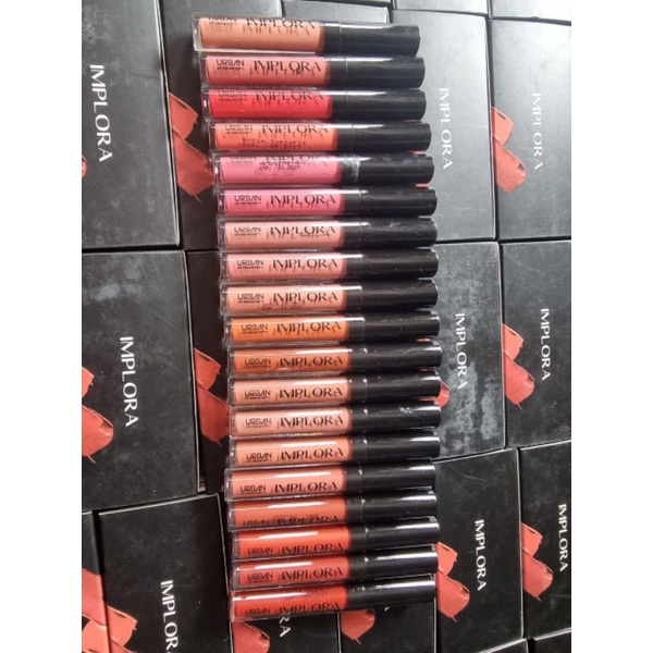 ♥️ Larissa ♥️ IMPLORA URBAN LIPCREAM MATTE / IMPLORA LIPCREAM MURAH / LIPCREAM IMPLORA VARIAN LENGKA