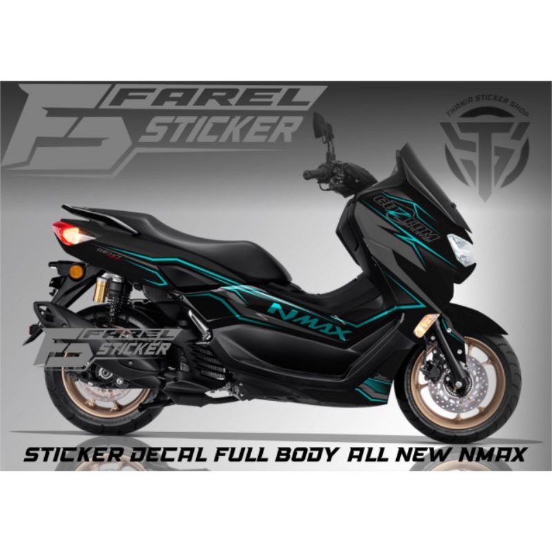 stiker decal variasi yamaha nmax new 2021 full body sticker variasi decal nmax