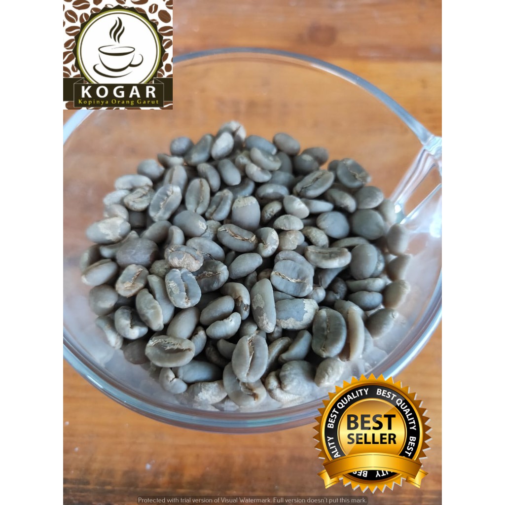 KOGAR- Biji Kopi Arabika green bean grade 1-speciality Gunung papandayan Garut