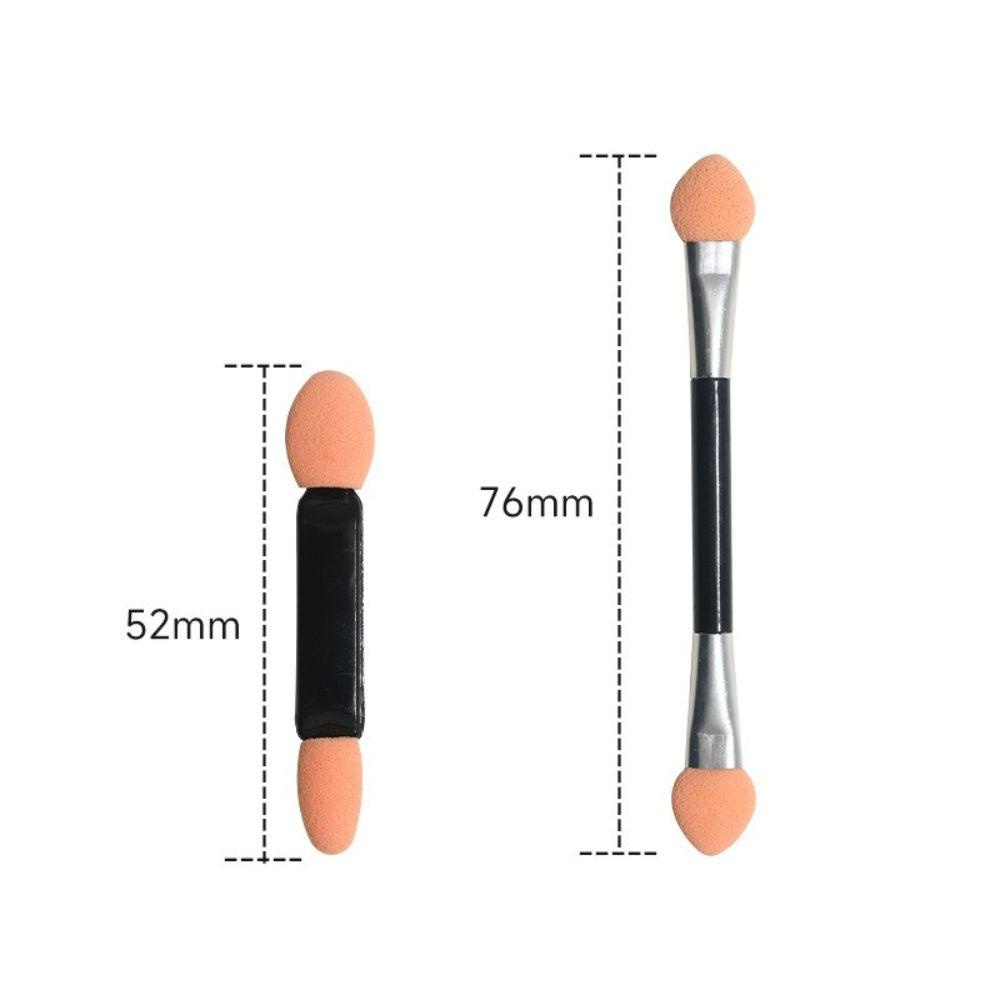 Needway   Double-ended Powder Stick Spons Kuku Kecantikan Kuku Salon Nail Art Alat Paku Smudge Stick